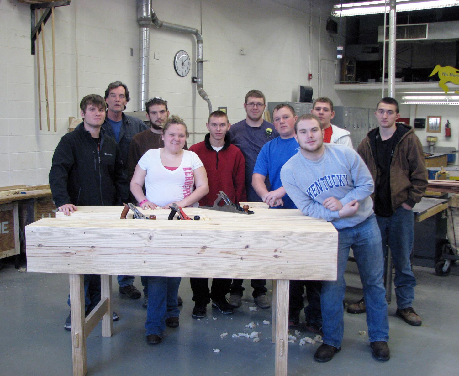 Take hand tool woodworking classes in Azle, Texas