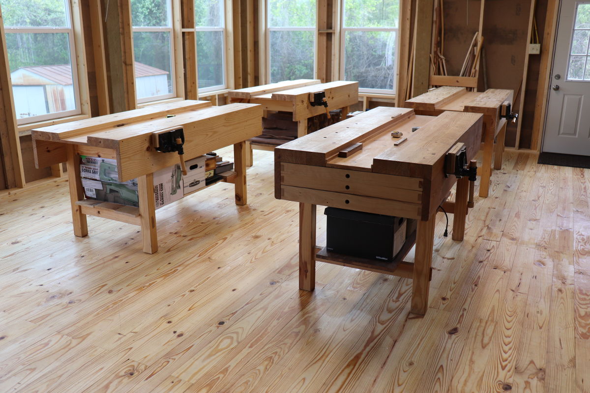 Hand tool woodworking school in Texas Full Circle School of Woodworking