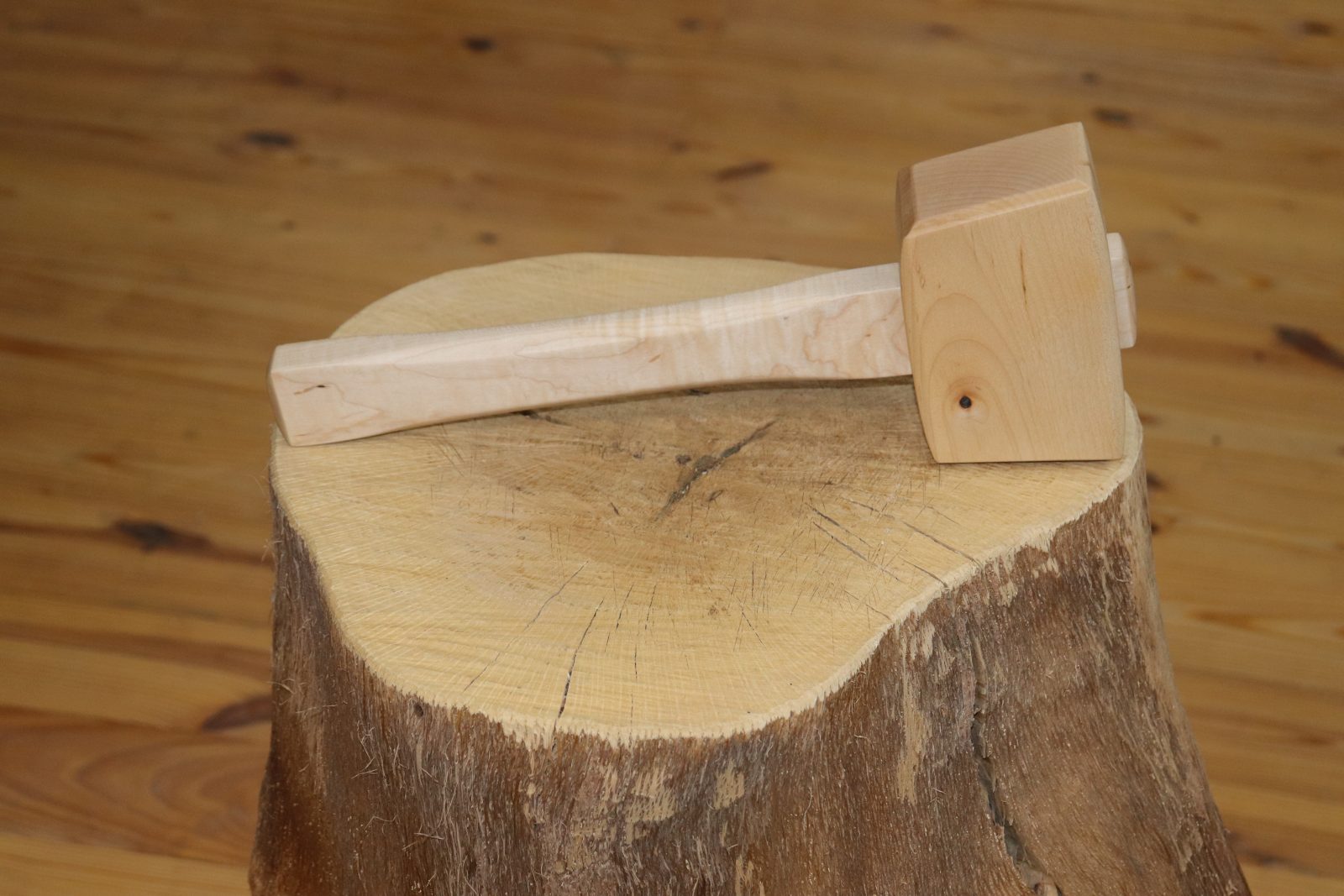 Wooden Joiner's Mallet by a New Woodworker